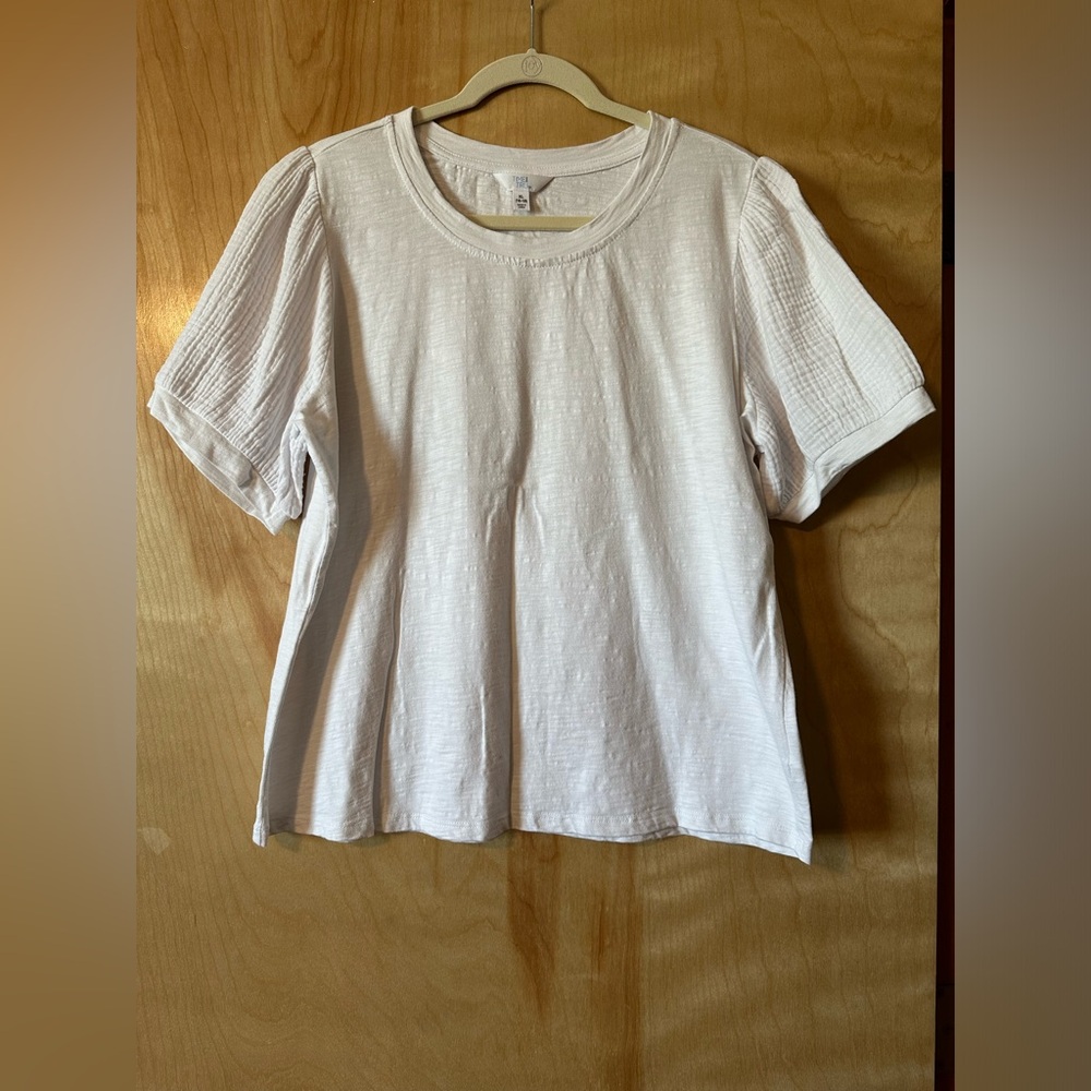 Time and True Short Puff Sleeve Pullover Top - set of 3 - Picture 4 of 7